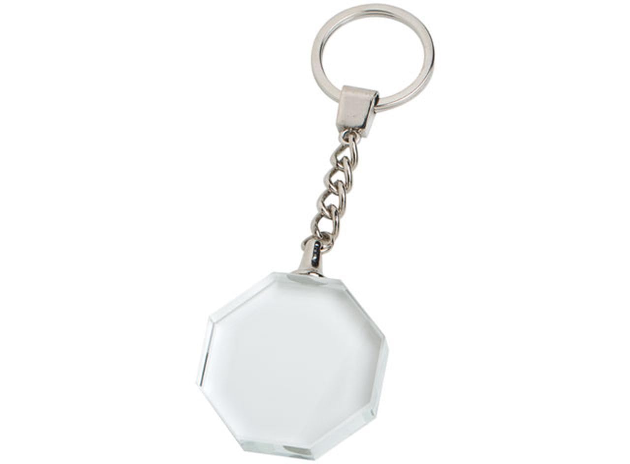 Ten KEYCHAIN CRYSTAL cod.EL1429 cm 4x4x1,5h by Varotto & Co.