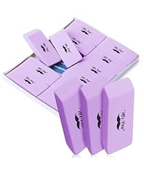 Mr. Pen- Erasers, 12 Pack, Purple Pencil