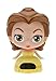 BulbBotz Disney Princess Belle Kids Light Up Alarm Clock | yellow/brown | plastic | 7.5 inches tall | LCD display | boy girl | official