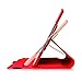 Fintie iPad Mini 3/2 / 1 Case - 360 Rotating Stand, Auto Sleep/Wake - Red
