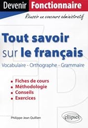 Tout savoir sur le français