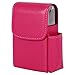 Beennex PU Leather Cigarette Case- PU Leather Tobacco Pouch Lighter Holder Name Card Storage Container Rose Redthumb 1