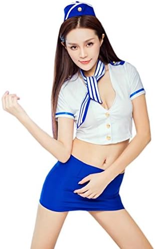 Kmety Women Adult Baby Onesie Diaper Lover Snap Crotch Romper Onesie Pajamas ¨C Cosplay Magical Onesie Skirt Set