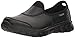 Skechers for Work Women's Sure Track-Warfell Food Service Shoe,Black Leather,9.5 M US