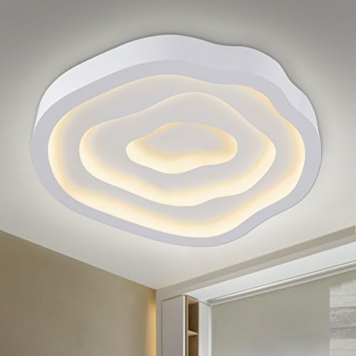 Chjk Briht Led Decke Licht Kunst Licht Wohnzimmer Schlafzimmer Romantisches Licht Kreative Personlichkeit Restaurant 520mm Elegant Und Einfach Amazon De Beleuchtung