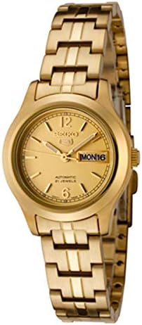 Gold Seiko Automatico Amazon SEIKO Automatic Gold Dial Ladies