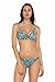 Private Island Hawaii Women UV Rash Guard Push Up Padded Bra Bikini Top, UPF50+ Outdoor Yoga