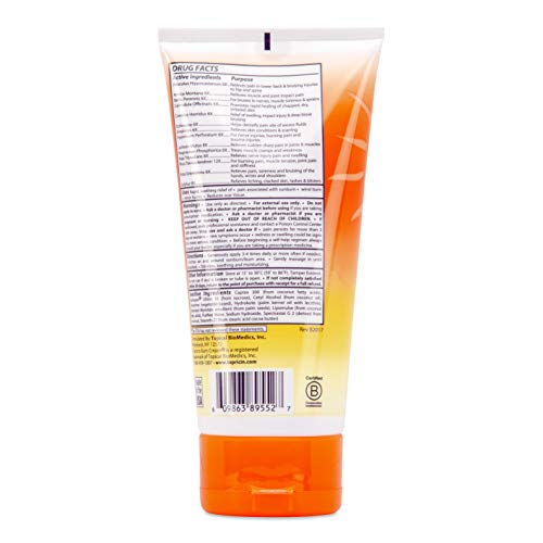 Topricin AfterBurn Cream Fast Acting After Burn Lotion for Sunburn