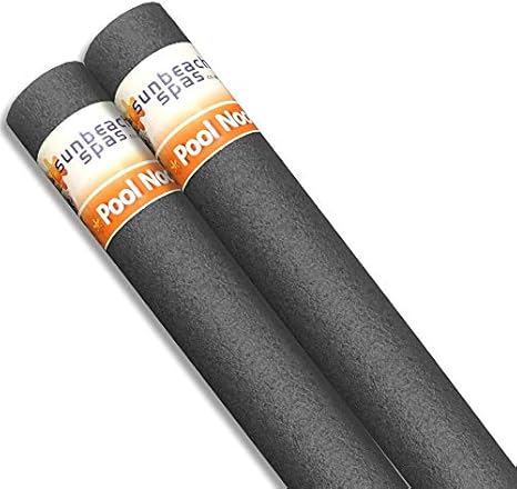 black foam pool noodles