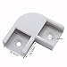 Litever 90 Degrees Corner Connectors, ONLY for Litever Slim Aluminum LED Channel (ASIN:B01IY1KZZG),Corner Connection/Joint with Extension Connectors for Slim Aluminum Channels LL-015-90F