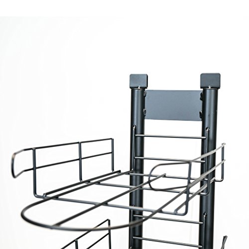 Wire Baseball Cap Display Rack, 12 Tier