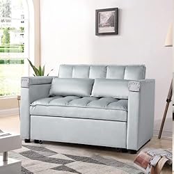 Convertible Sofa Bed, 3-in-1 Multi-Functional