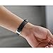 bayite Leather Bands Compatible with Fitbit Alta and Alta HR, Black 5.5