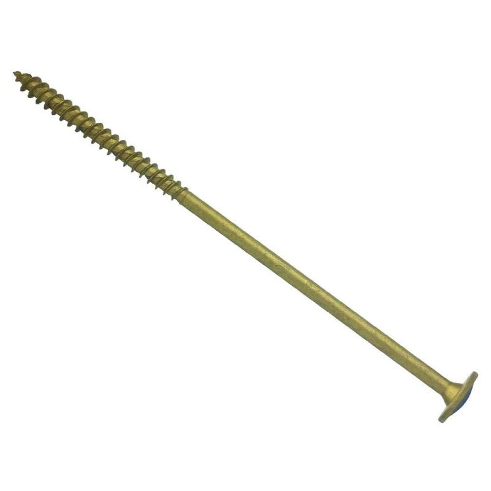 ForgeFast Construction Screws | 8.0 x 180mm | Tan | Tub 25