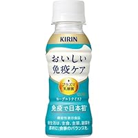Kirin Delicious Immune Care, Yogurt Taste, 3.4 fl oz (100 ml), 30 Bottles, Plasma Lactobacillus Immune Care, Lactic Acid Bacteria, Functional Display Food, Plastic Bottle, Drink Yogurt, Health Care