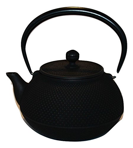 IwachuArare Black Cast Iron Teapot 1.15L