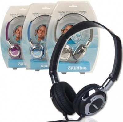 Grundig DJ Style Kopfhörer violett