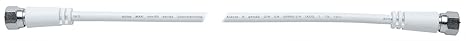 Axing MAK 500-80 doppelt geschirmtes Modem-Kabel Koaxialkabel Class A mit F-Stecker 5 m