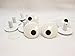 Sassy Bears 18mm Flat Round Comic Safety Eyes for Bear, Doll, Puppet, Plush Animal and Craft - 5 Pairs