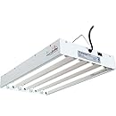 Agrobrite FLT24 T5 Fluorescent Grow Light System, 2 Foot, 4 Tube