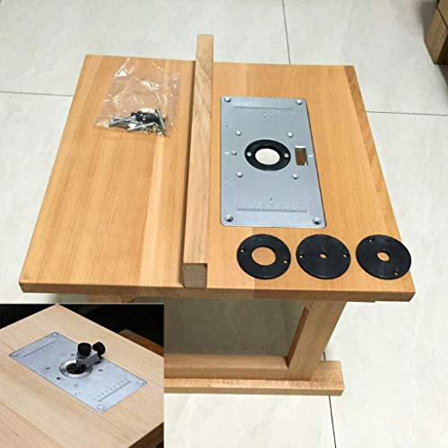 Pulison Trimming Machine flip Board Wooden Router Trimmer Model Engraving Machine DIY Woodworking Table Trimming Machine Flip Panel Woodworking Trimming Machine flip Board. - Thumbnail 3