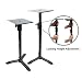 Harmony Audio HA-BKSPKS Home Audio - Studio Monitor Adjustable Height Bookshelf Speaker Stand Pair