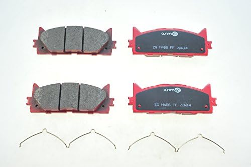 ASIMCO USA - APD1293-2765 - Advanced Preformance Brake Pad Service Kit (4 Pads)