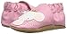 Robeez Girls' Soft Soles, Traditional Silhouette Slip-on, Princess-Pink, 12-18 Months M US Infant