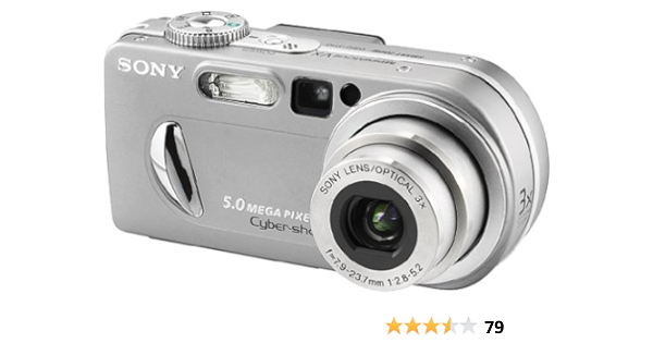 camera sony cyber shot 5.0 megapixels