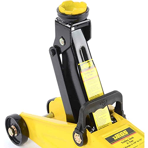 JEGS 2Ton Hydraulic Car Floor Jack 4,000 LBS Lift Capacity, Lift