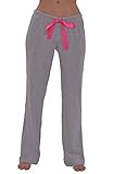 Del Rossa Junior's Knit Pajama Pants, Long Cotton Pj Bottoms