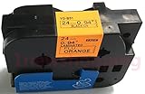 Quality Fluo Orange Label Tape 24mm Compatible for Brother Tz-B51 Tze-B51 P-Touch