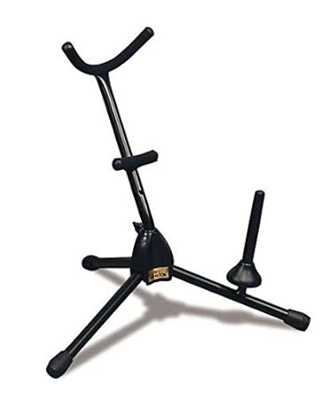 Hamilton Alto Tenor Sax Stand Black Includes Flute Clarinet Peg Amazon In Musical Instruments