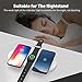 Wireless Charger Pad for New AirPods [ 3 in 1], YLEX Charging Station for Apple iWatch 4/3/2, Qi Charger for iPhone Xs Max/XR,Fast Charging for Samsung Galaxy S10/S10+ and More