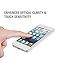 iPhone 5S iPhone SE Tempered Glass Screen Protector, SaharaCase for iPhone 5/5S/5C/SE .33m thickens [Smooth Edge] Anti Fingerprint Shatterproof Anti-Scratch Retail Package