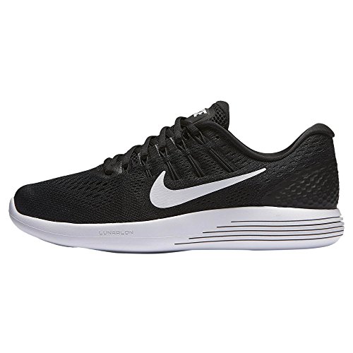 Nike Womens Lunarglide 8 Black/White Anthracite Running Shoe 9.5 Women US