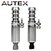 AUTEX Variable Valve Timing Solenoid Intake Exhaust Camshaft Actuator 12655420 12655421 Replacement For Buick LaCrosse & Regal 2011-2013/Chevy Malibu 2008-2010/Chevy Cobalt 2006-2008 2.0L 2.2L 2.4L