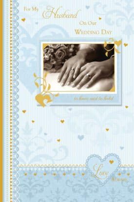 Husband Wedding Day Greeting Card