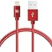 LAX iPhone Charger Lightning Cable - MFi Certified Durable Braided Apple Lightning USB Cord for iPhone 11/11 Pro Max/XS Max/X/iPad, iPod & More