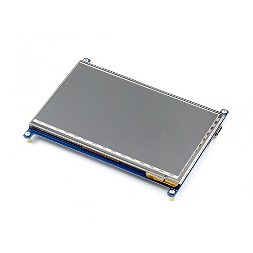 Waveshare 7inch HDMI LCD (B) Capacitive Touchscreen LCD Display HDMI Interface Custom Raspbian Angstrom Various Systems for Raspberry Pi B/B+/ 2 B/3 B Beagle Bone Black Banana Pi
