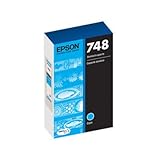 Epson 748 DURABrite Pro Cyan Ink Cartridge, 1500 Yield (T748220)