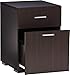 OneSpace Modern 2 Drawer Cabinet, Espresso