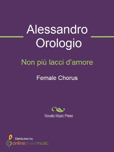 Non più lacci d'amore - Score