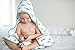 Muslin Hooded Bath Towel for Baby or Toddler with Terry Cloth Interior 33 inches