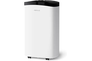 AIRPLUS 1,500 Sq. Ft Dehumidifier for Basement, 30 Pints Powerful Dehumidifier for Home, Large Rooms, Bedrooms, Sufficient Capacity Water Tank with Drain Hose (AP1907)