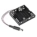 BlastCase 4xAA Battery Holder to DC Barrel Jack Connector for Arduino(pack of 2)