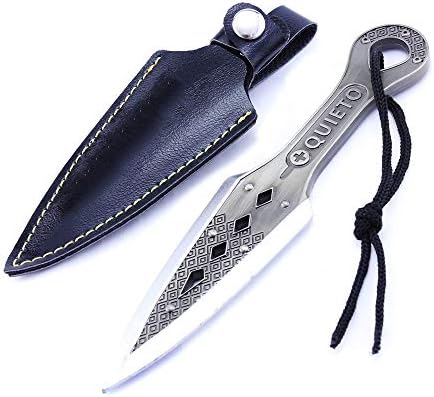 APEX Legends Games 1/6 Metal Dagger R99 VK47 G7 EVA8 M600 Triple Take Gun Rifle Toys Model Collection Keychain Gift (Wraith Knife Dagger)