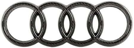 Audi Carbon Fiber Grille Emblem 10.75" (274mm)