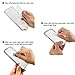 iPhone 6/ 6S Anti Gravity Phone Case, Nano Hands-Free Selfie Clear Protective Goat Case Stick to Mirror, Glass, Tile, Smooth Surface - Clear