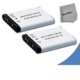 2 High Capacity Replacement Nikon EN-EL19 Batteries for Nikon Coolpix S32, S100, S3100, S3200, S3300, S3500, S4100, S4200, S4300, S5200, S5300, S6400, S6500, S6800 Digital Cameras